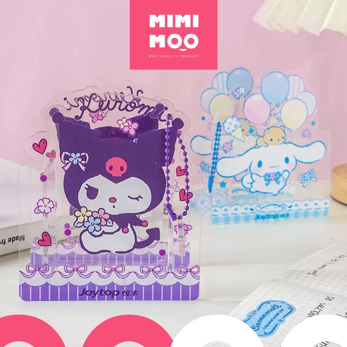 

MIMIMOO Tempat Pensil Pulpen Akrilik Sanrio Cinnamoroll Kuromi