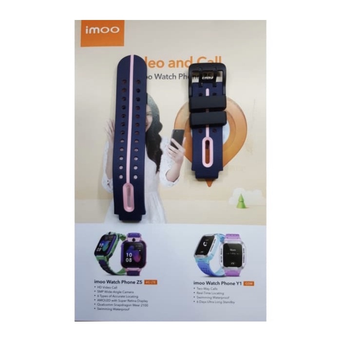 JUAL RUGI STRAP JAM IMOO Z2 / TALI JAM IMOO Z2 ORIGINAL IMOO
