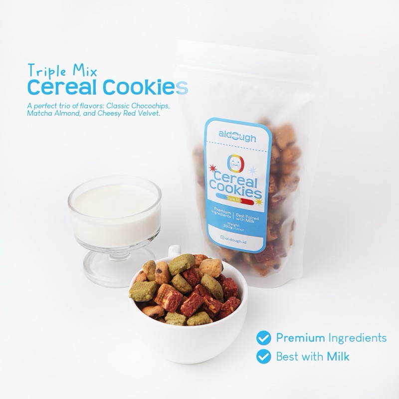 

Aldough Cereal Cooie Triple Cereal Cooie