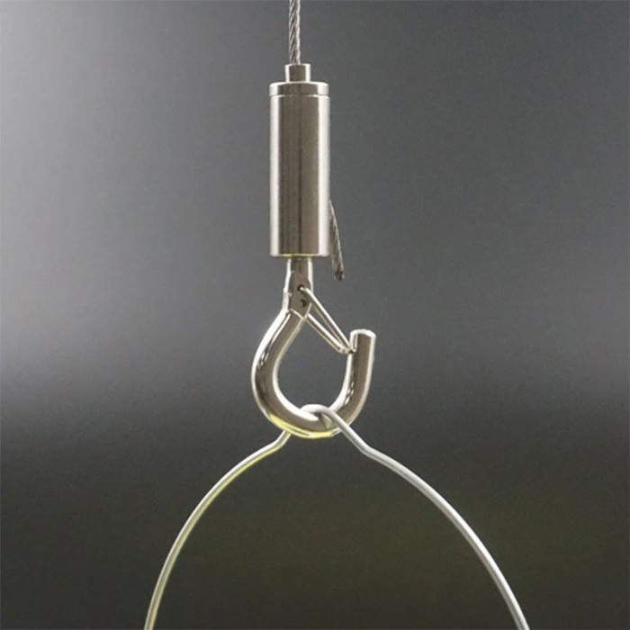 1M/2M Tali Sling Baja Stainless-Steel Kawat Tali Anti Karat Tali Kawat Baja Alat Tali Kawat Utk