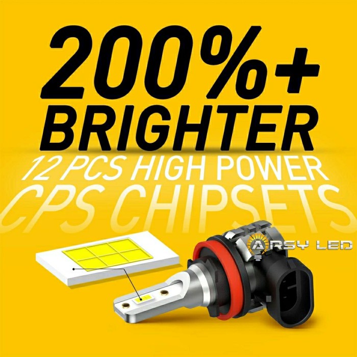 Ikd - Arsy Led Lampu Utama Kabut Foglamp Mobil Brv Hrv Brio Mobilio Crv Jazz