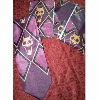 TERLARIS Necktie Dasi Anime Jojo Bizzare Adventure Yoshikage Kira Cosplay
