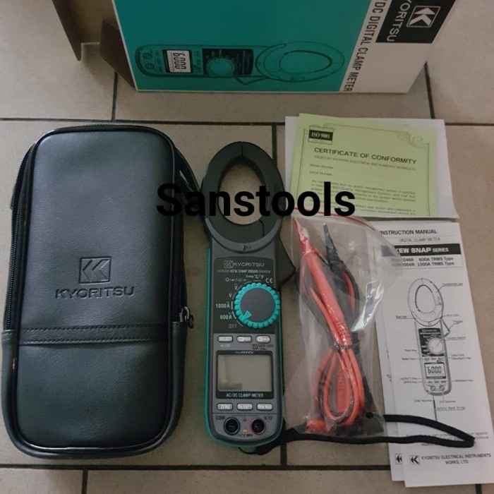 KYORITSU 2056R digital clamp meter AC/DC 1000A 2056 R ORIGINAL ASLI