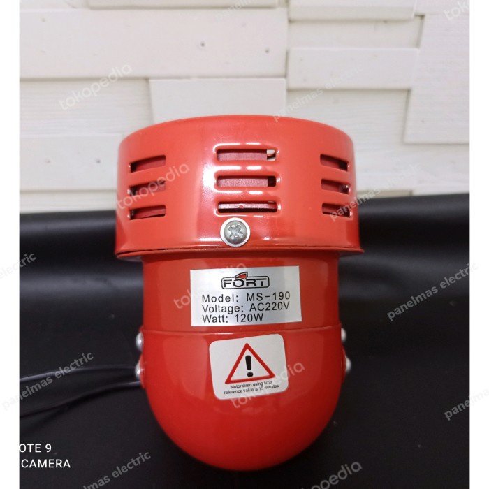 MOTOR BABY SIRENE MS190/MS-190 220VAc FORT