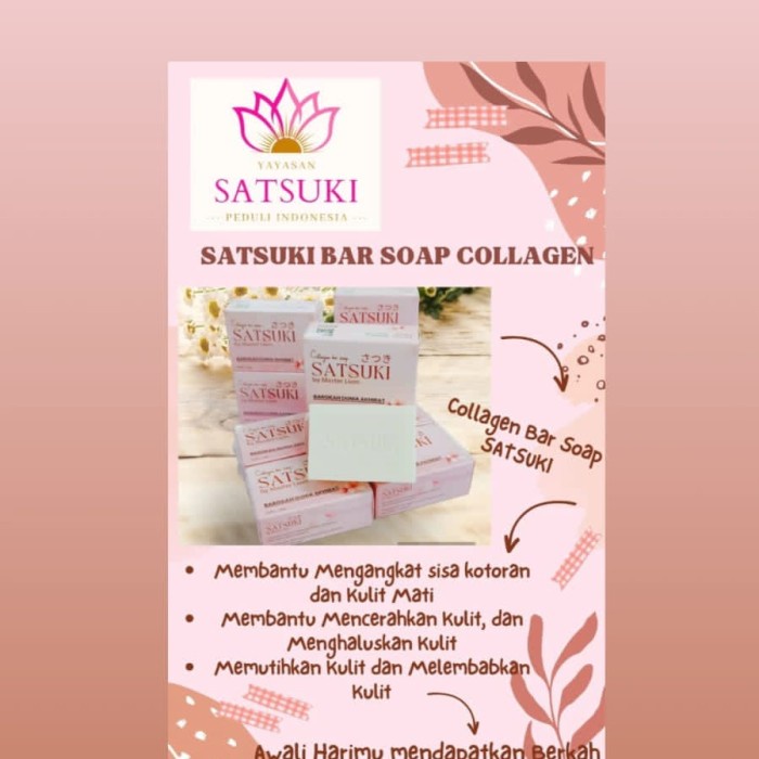 SATSUKI BAR SOAP COLLAGEN