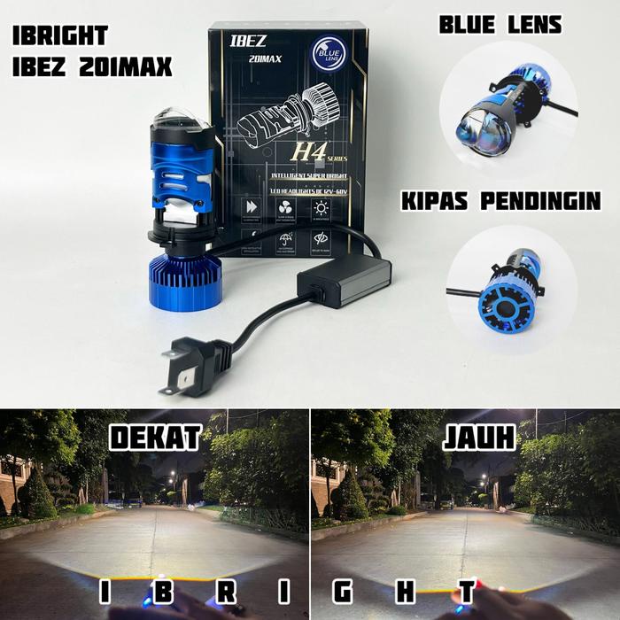 IBEZ 201 MAX - Lampu Utama LED H4
