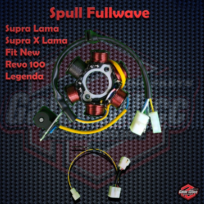 TERLARIS Spul Fullwave supra lama, supra x lama, supra fit, Fit new, legenda