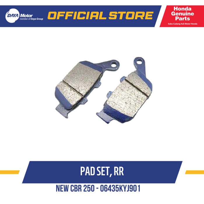 06435KYJ901 Kampas Rem Belakang NEW CBR 250