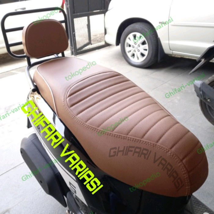 Back Rack Motor Fazzio / Kulit Jok Motor Fazzio Asli Mbtech