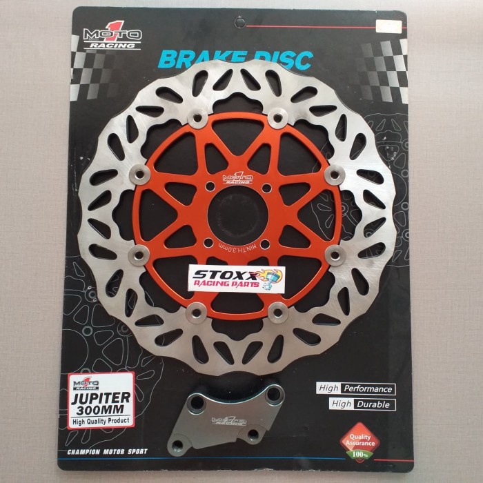 Cakram Floating 300 Mm Jupiter Z 110 Floating Disc Moto1 Oranye
