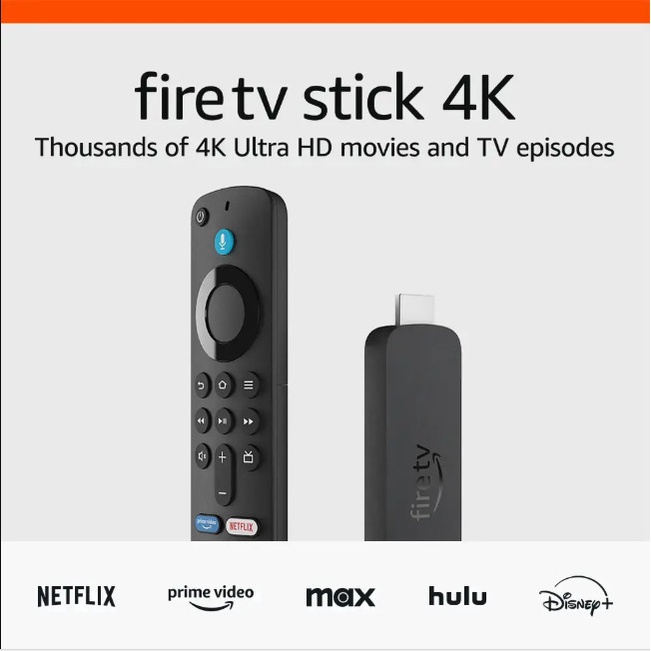 PROMO  Amazon Fire TV Stick 4K Ultra HD Alexa Voice Remote Streaming