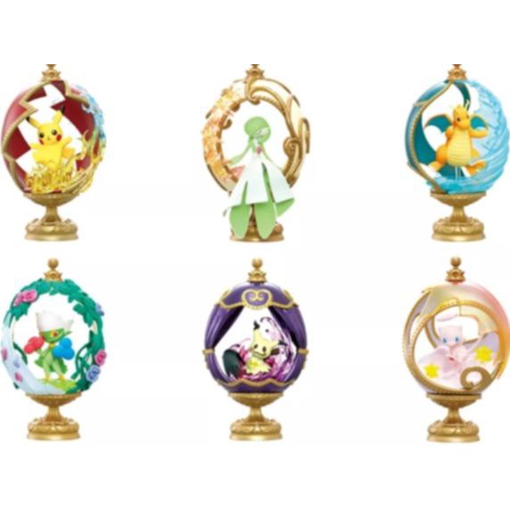 SALE  RE-MENT REMENT POKEMON - OVALTIQUE COLLECTION SERIES - BLIND BOX (RANDOM) READYY