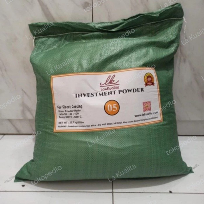 

SALE !!! TEPUNG CASTING / INVESTMENT POWDER LA KUALITA READYY