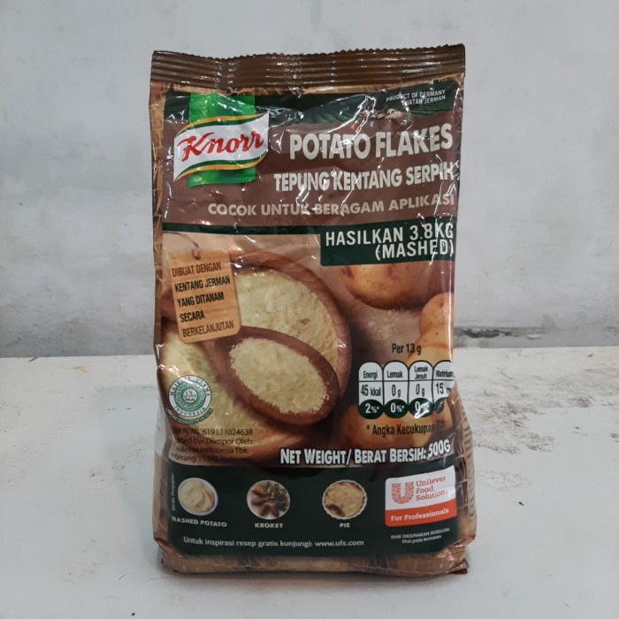

SALE !!! KNORR MASH POTATO FLAKES 500GR READYY