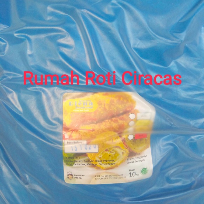

SALE !!! TEPUNG ROTI KASAR PANIR PANKO MIX BREADCRUMBS GORENG1 KARUNG 10KG READYY