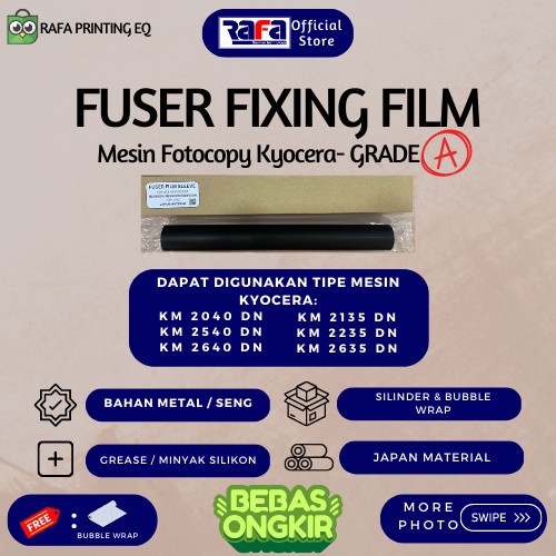 FUSER FIXING FILM GRADE A KYOCERA M2040/2540/2640dn M2040dn M2040 2640