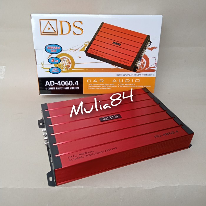 BISA GOSEND POWER AMPLIFIER 4 CHANNEL ADS AUDIO MOBIL BAGUS BERKUALITAS BEST SELLER