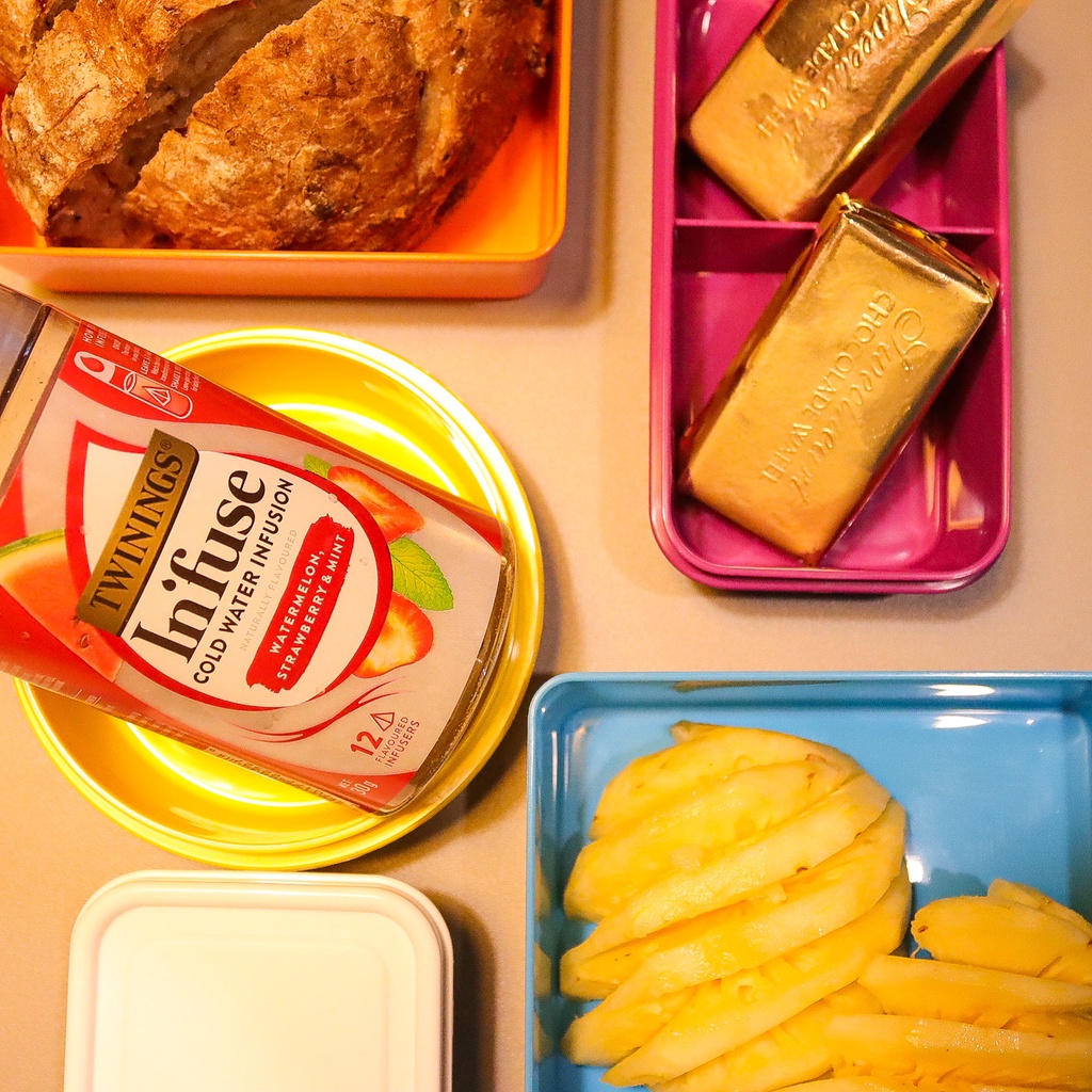 Promo kubox kotak makan rectanguler with divider/lunch box Segera Habis