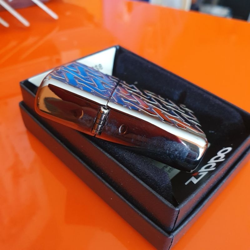 Favorit Korek Zippo 49173 Armor Geometric Weave Design Limited Edition