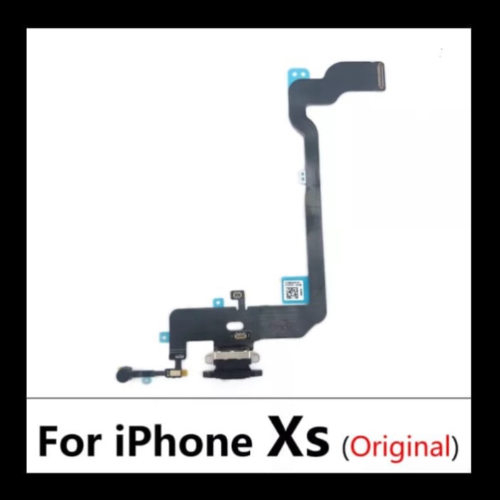 FLEXIBEL CHARGING IPHONE X XR XS XSMAX ORIGINAL PORT DOCK USB CHARGER