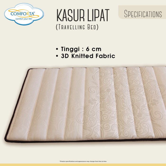 COMFORTA KASUR LIPAT (TRAVEL BED) 90 X 200