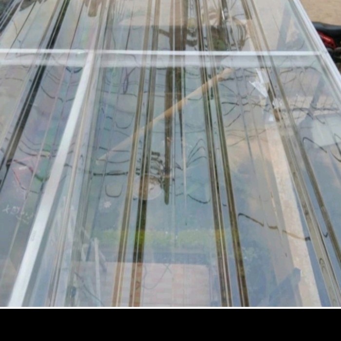 Spandek Bening Transparan Clear Bahan Polycarbonat