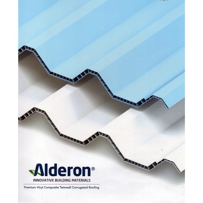 Atap Alderon Lite 6 Mm - Kualitas Original