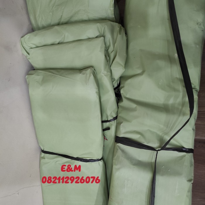 STOK TERBATAS Plastik cor hijau tebal berlapis