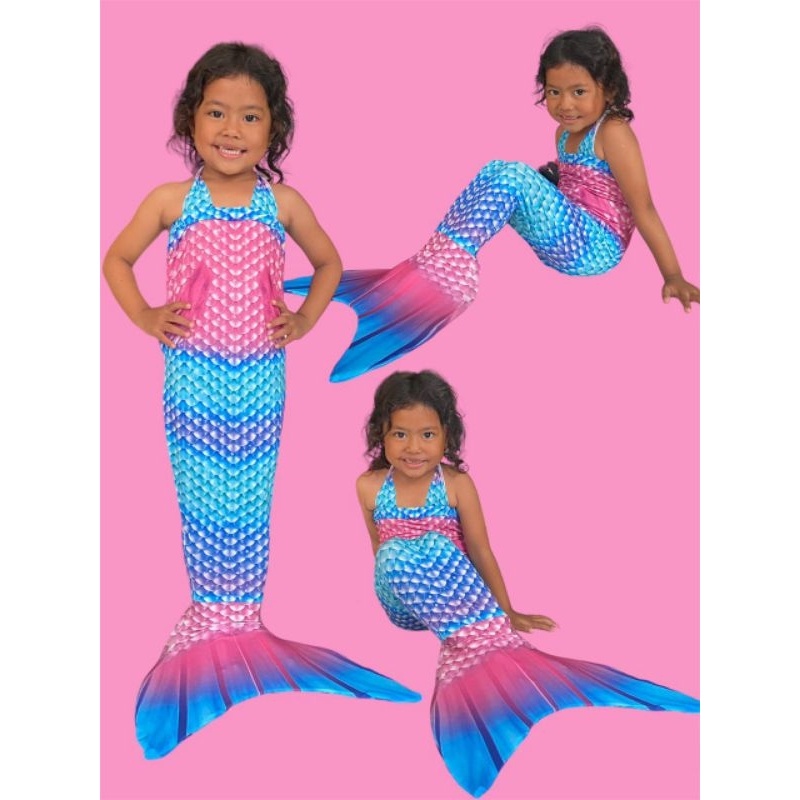 Kostum Mermaid untuk Anak Perempuan Balita