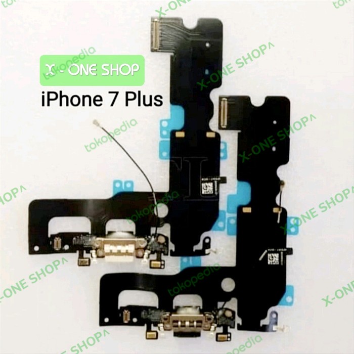 Fleksibel konektor charger iPhone 7 7plus A1660 A1661 in mic Original