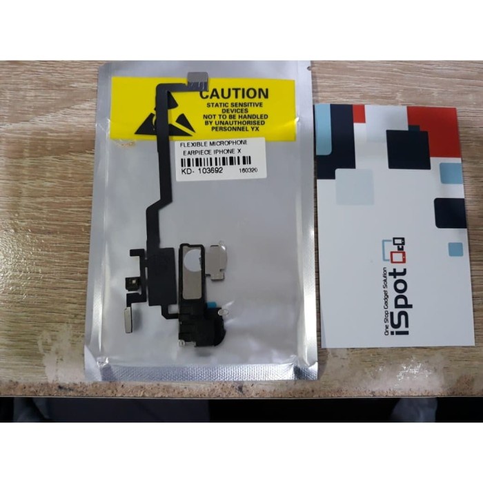 FLEXIBLE MICROPHONE EARPIECE IPHONE X