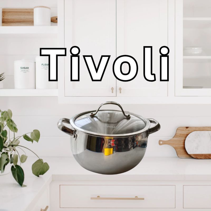 Citayam 3.5 LITER STAINLESS STEEL SUS 304 DOUBLE BOTTOM DUTCH PAN TIVOLI PANCI INDUKSI DIAMETER 21CM