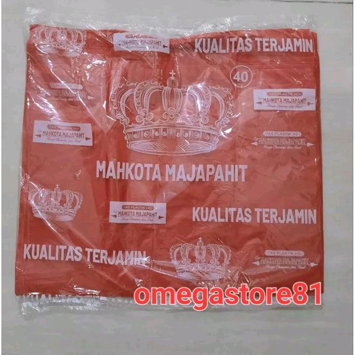 SPECIAL kresek besar cap mahkota majapahit ukuran 40x65 / kresek besar / kantong plastik besar