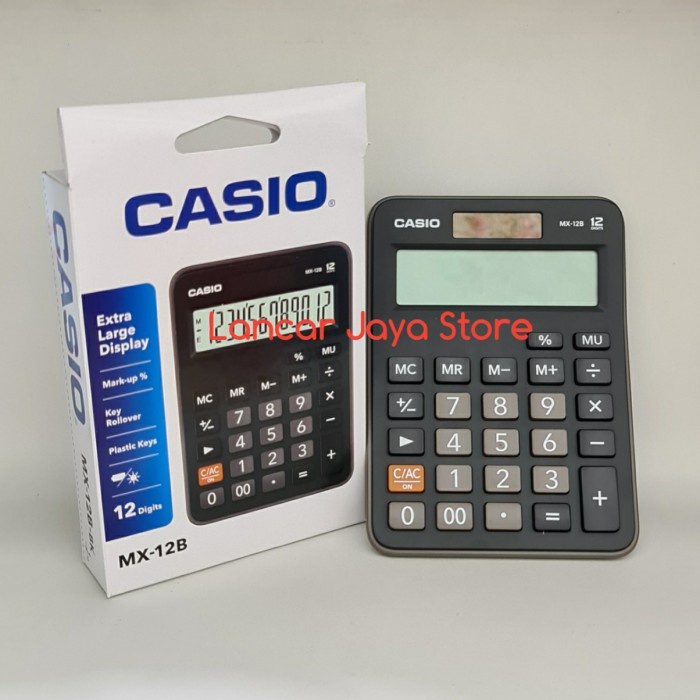 

KALKULATOR MEJA CASIO MX12B CASIO CALCULATOR CASIO MX-12B [TERBARU[TERLARIS[ORIGINAL[ASLI]