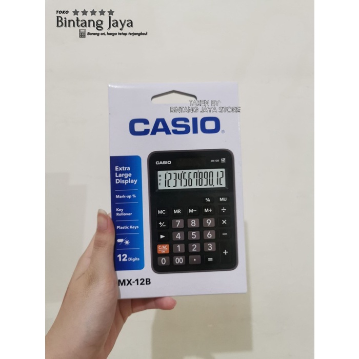 

KALKULATOR CASIO MX12B ORIGINAL [TERBARU[TERLARIS[ORIGINAL[ASLI]