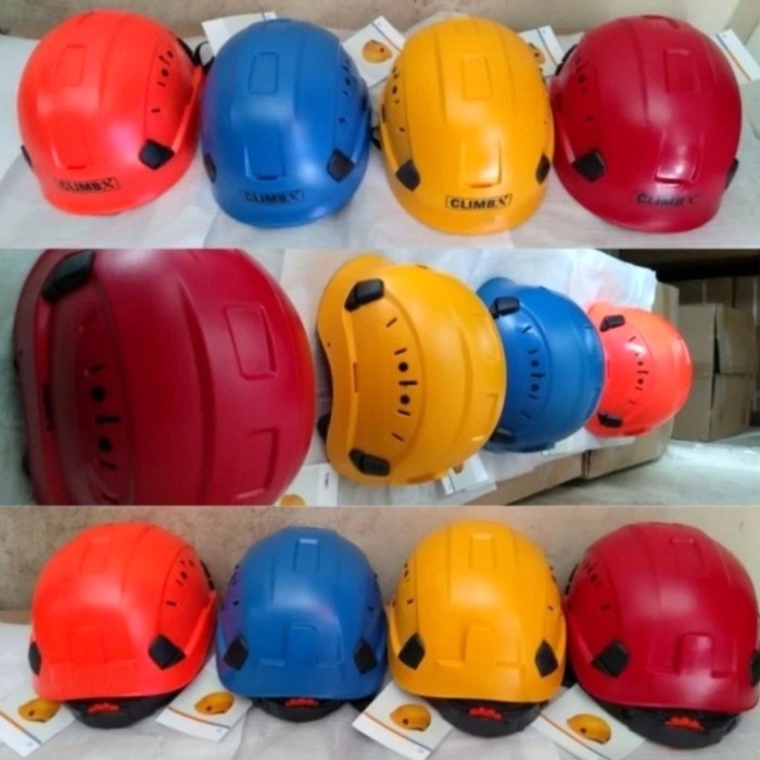 Helm Safety Climbing / Climbx / Helm Safety Panjat Orange Murah