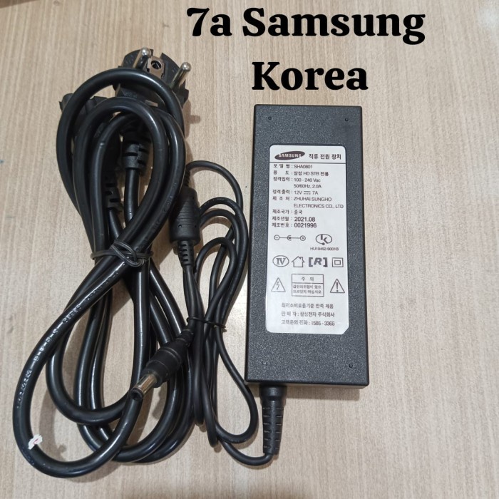 Terlaris adaptor 7a 12v samsung termurah SALE