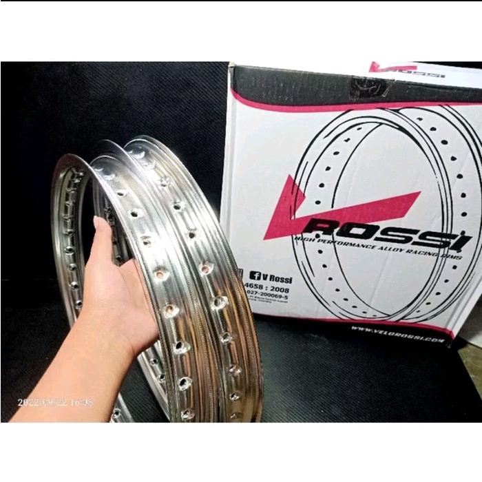 velg vrossi wm/kotak silver 160 185 215 ring 17 velg jari-jari ring 17 ukuran 160 185 215 silver