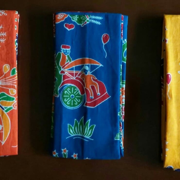 Keren Selendang Syal Cukin Batik Betawi Pria Distributor Mega Murah