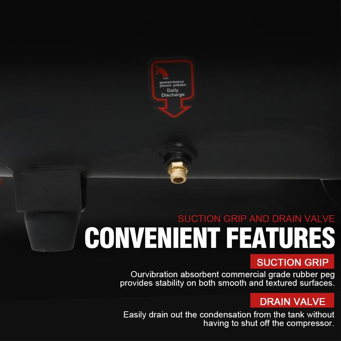 Limited Jld Mesin Kompresor Angin 30L/10L Kompresor Listrik Mini Lengkap 1100W Air Compressor 0.8Mpa