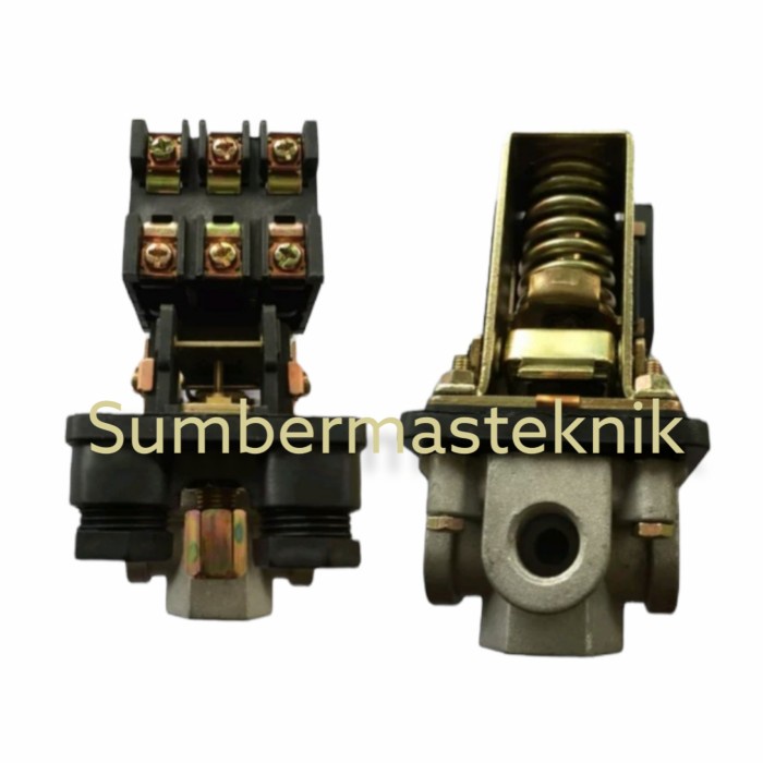 New Otomatis Kompresor 3 Phase Lubang 4 Presure Switch Compresor 3 Phase