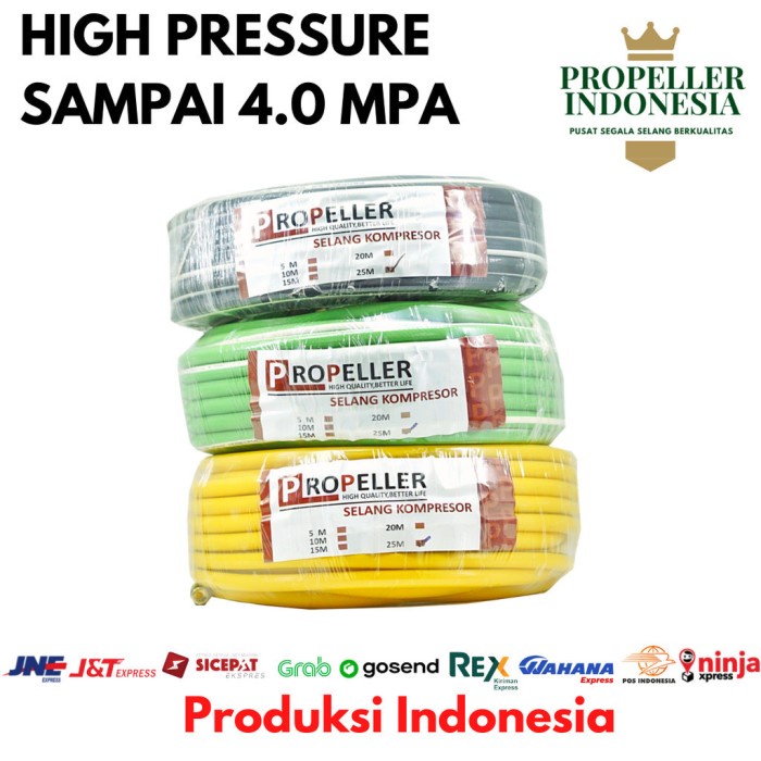 Paling Laris Selang Kompresor Hitam 100M Selang Kompresor Angin Selang Kompresor Air