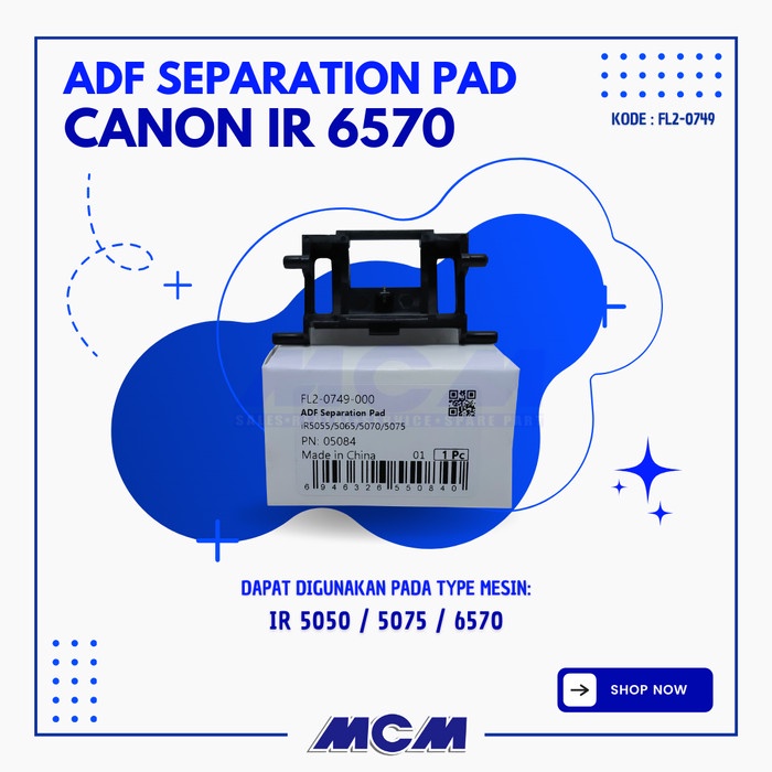 ADF SEPARATION PAD CANON IR 6570 5075 5050