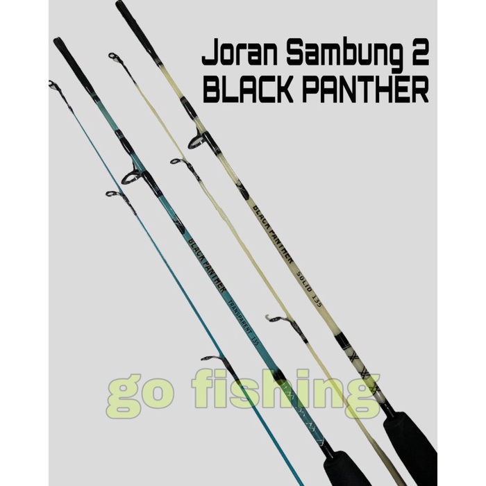 Joran Sambung 2 Black Panther Fiber