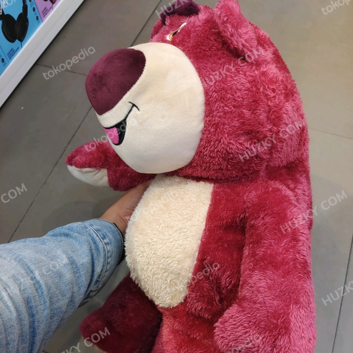 SALE !!! MINISO BONEKA PLUSH LOTSO JUMBO WITH STRAWBERRY SCENT (SZ.50CM) READYY