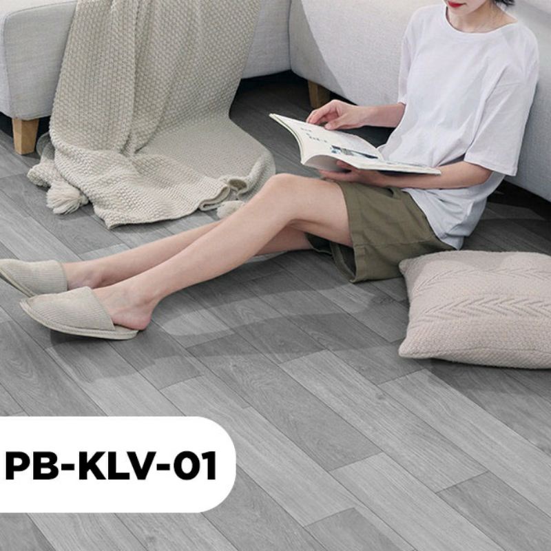 Karpet Vinyl Lantai Meteran Lebar 1.2 M Bertekstur