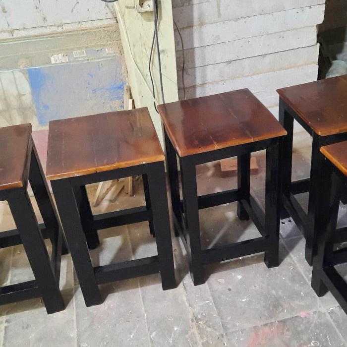 PREMIUM bangku kayu kecil