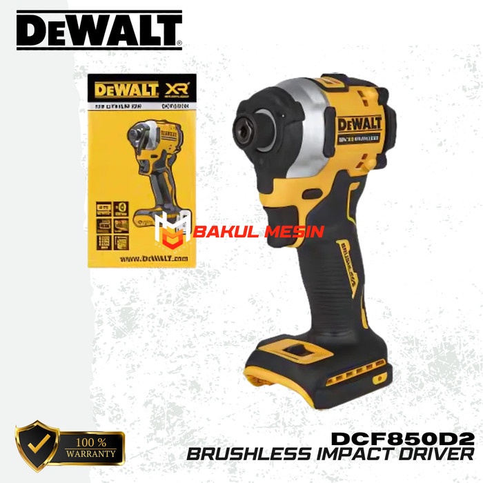 DeWalt DCF850 Screw Driver Impact Driver Obeng Cordless Dewalt DCF850N