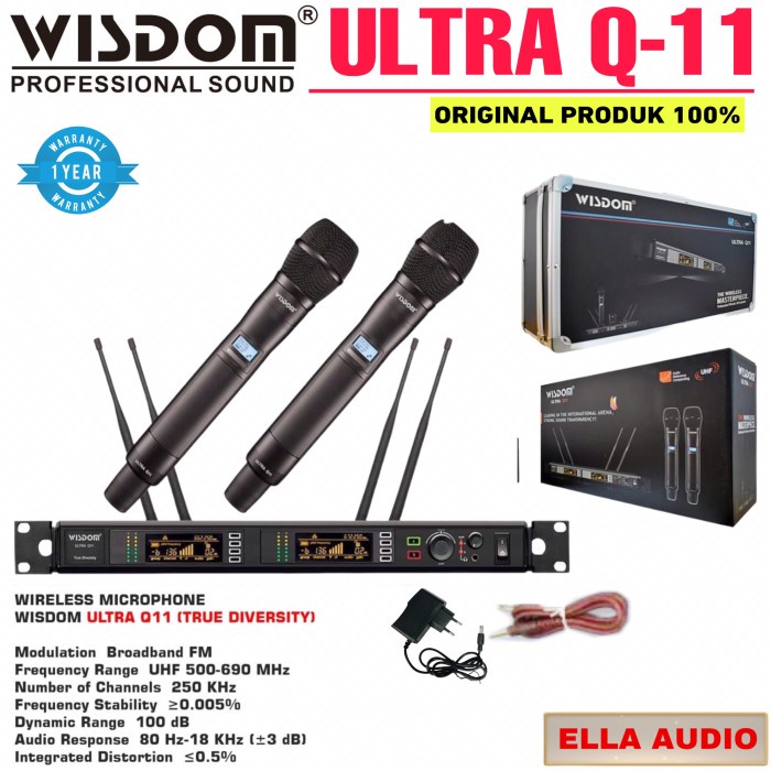 wisdom q11 microphone wireless
