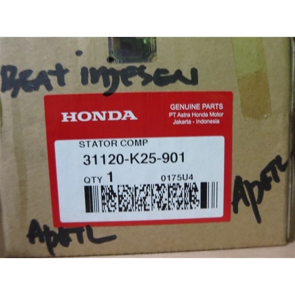 Spul Beat Fi K25 Orisinil Honda
